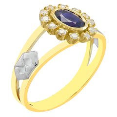 Anel de formatura em ouro 18k - Esther
