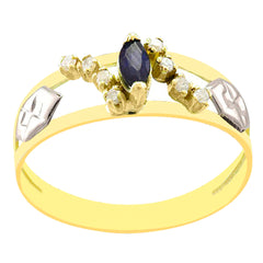 Anel de formatura em ouro 18k - Irene