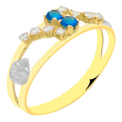 Anel de formatura em ouro 18k - Kelly