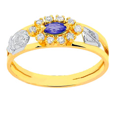 Anel de formatura em ouro 18k - Priscila