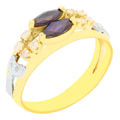 Anel de formatura em ouro 18k - Brenda