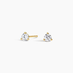 Brinco Ponto de Luz 10pts (20pts total) Diamante Lab