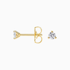Brinco Ponto de Luz 10pts (20pts total) Diamante Lab