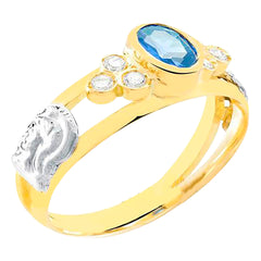 Anel de formatura em ouro 18k - Condessa
