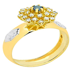 Anel de formatura em ouro 18k - Jeniffer