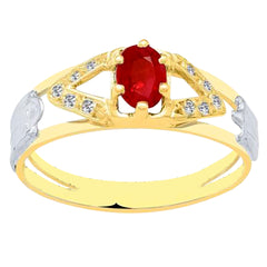 Anel de formatura em ouro 18k - Joyce