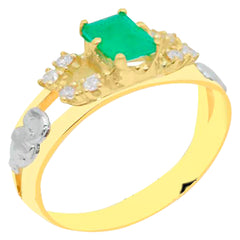 Modelo de Anel de Formatura em ouro 18k - Marilia