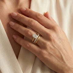 Anel Solitário em Ouro com Diamante Lab Oval 0.70ct a 2.5ct Melanie