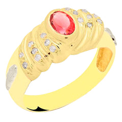 Anel de formatura em ouro 18k - Vanessa