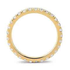 Aparador em Ouro Amarelo com Diamantes Charm - Volpi Joias