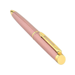 Caneta Crown ponta fina Rose 13,4 cm - Volpi Joias