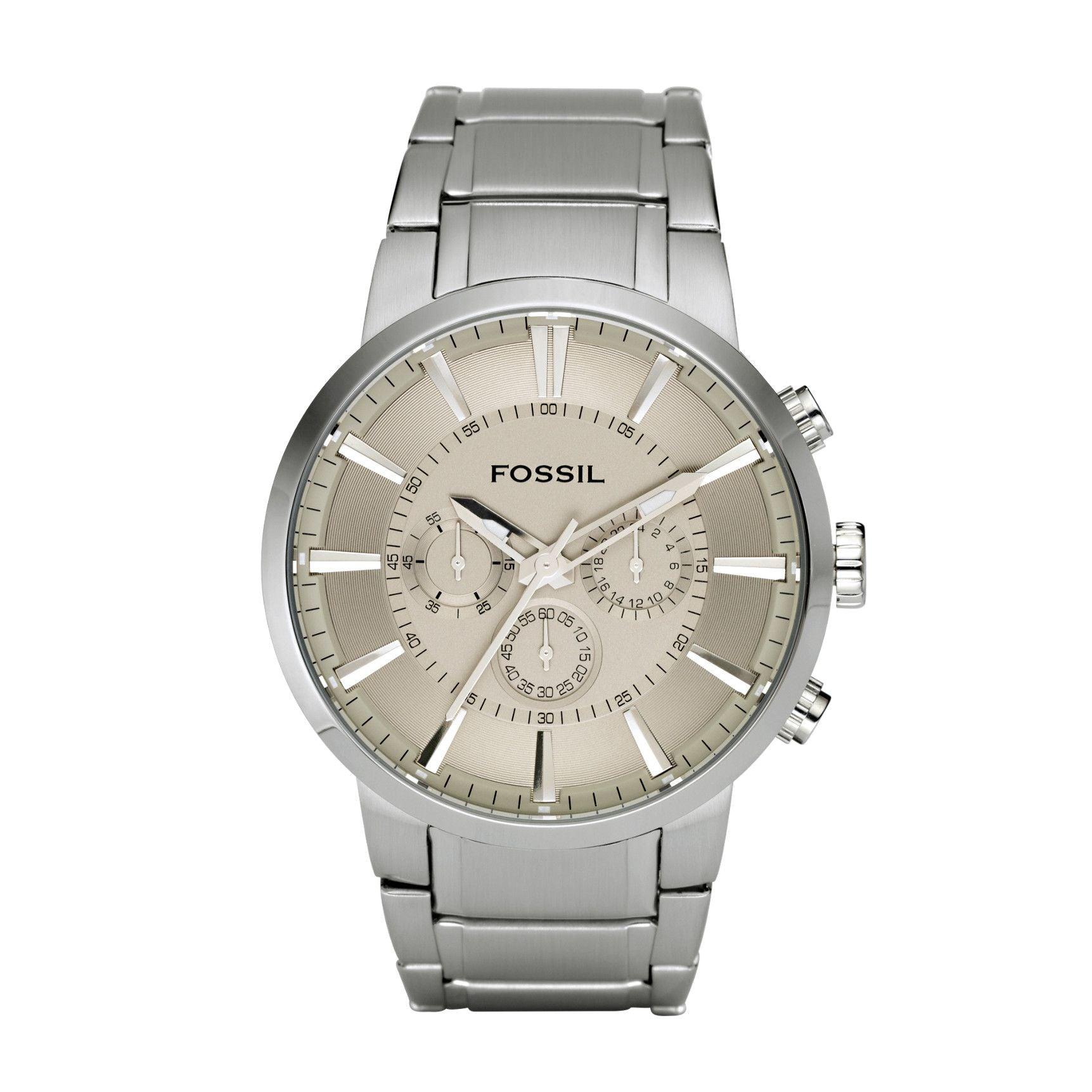 Relógio FossiIL Masculino Pulseira de Aço FFS4359/Z - Volpi Joias
