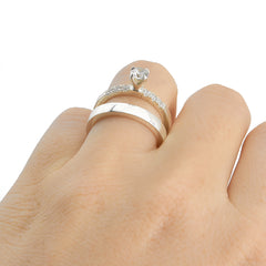 Kit Alianças de Compromisso Rings Cód. 8737