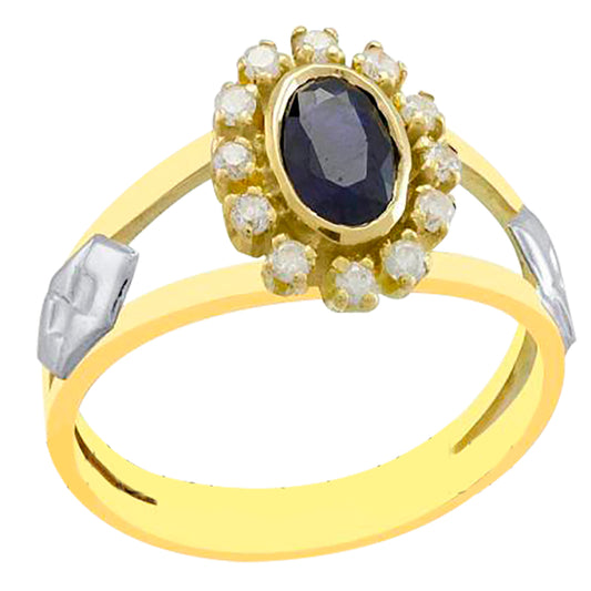 Anel de formatura em ouro 18k - Esther