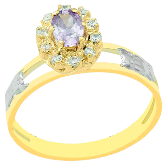Anel de formatura em ouro 18k - Taisa