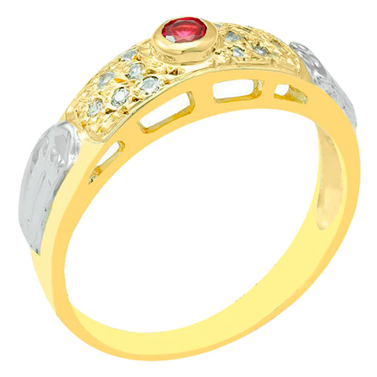 Anel de formatura em ouro 18k - Talita