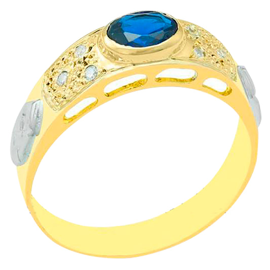 Anel de formatura em ouro 18k - Vitoria