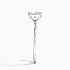 Anel Solitário Cushion Alongado 1ct