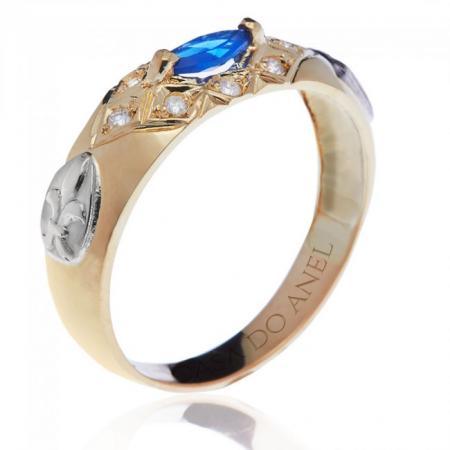 Anel de Formatura Bruna Natural - Volpi Joias