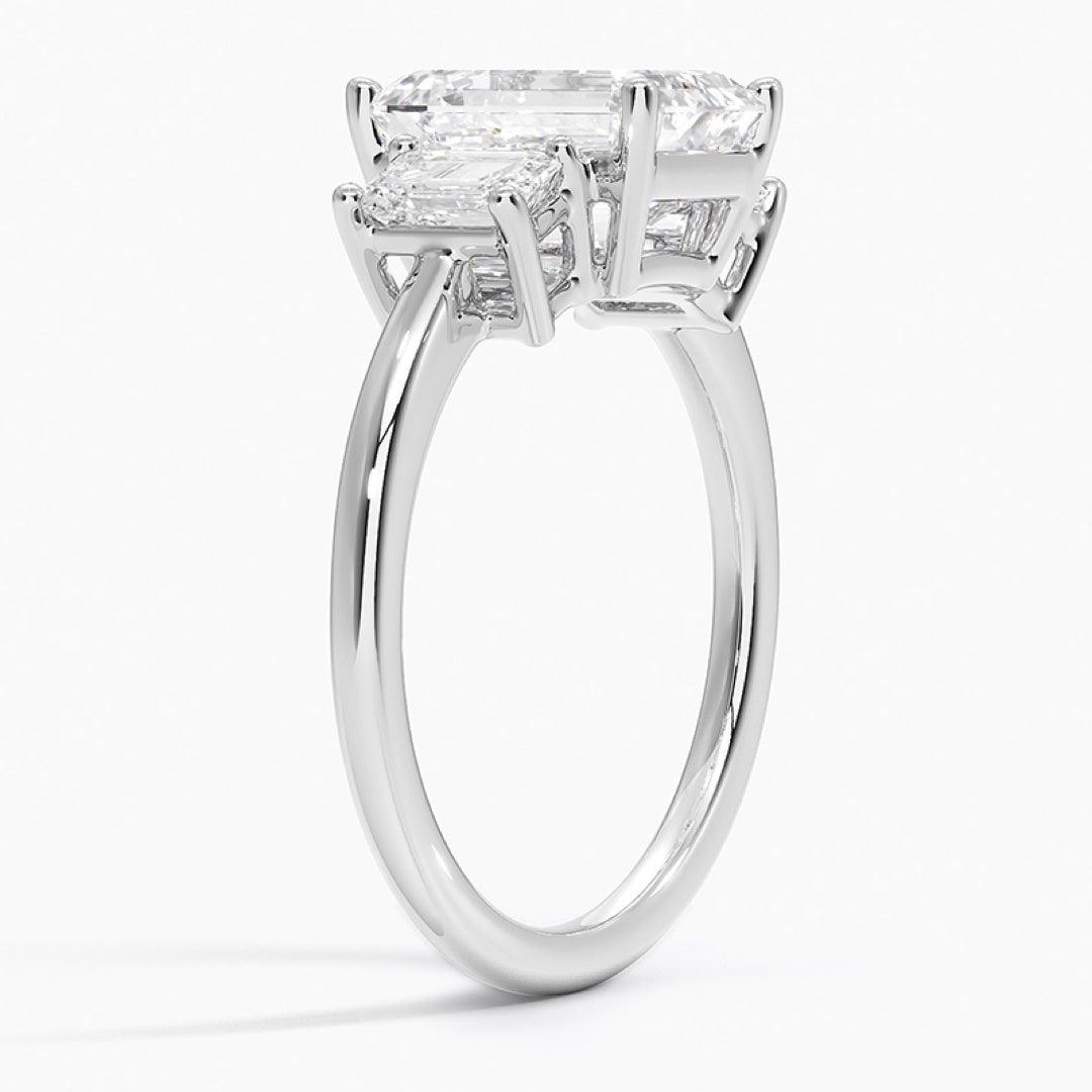 Anel de Noivado com Diamantes Strauss - Volpi Joias