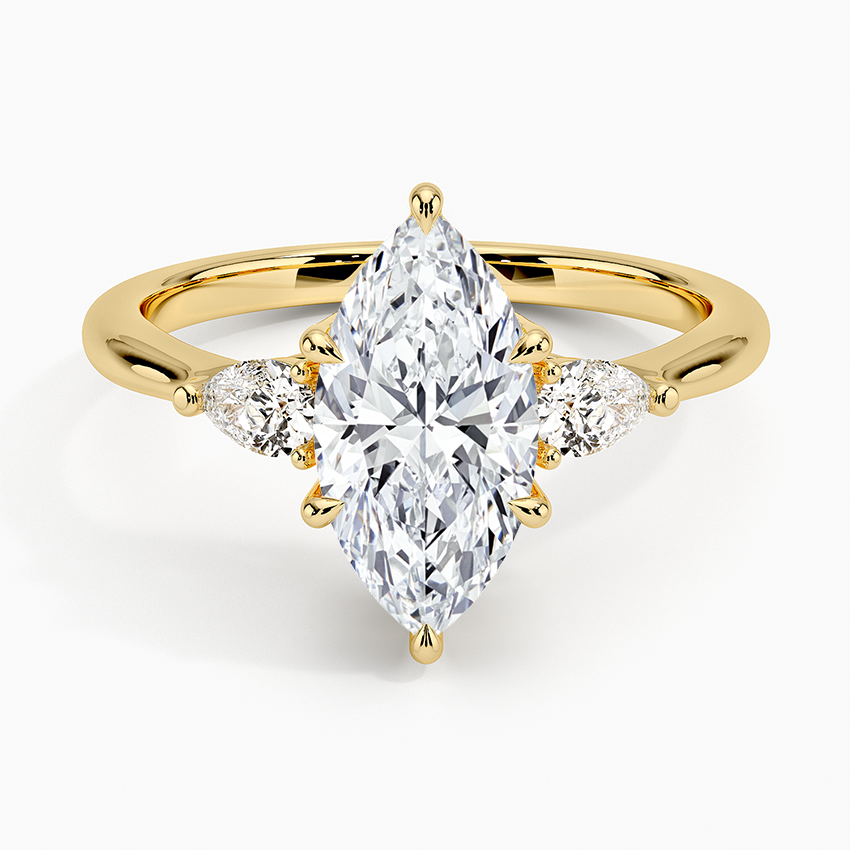 Anel de Noivado Geneve com Moissanite de 1.5ct