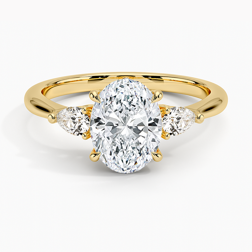Anel de Noivado Geneve com Moissanite de 1.5ct