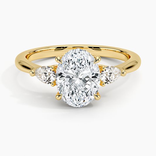 Anel de Noivado Geneve com Diamante de 1.5ct