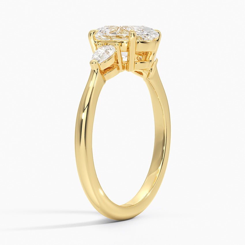 Anel de Noivado Geneve com Moissanite de 1.5ct