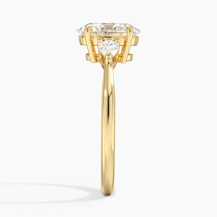 Anel de Noivado Geneve com Moissanite de 1.5ct