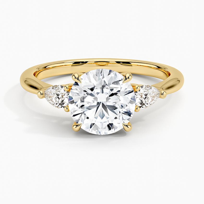 Anel de Noivado Geneve com Moissanite de 1.5ct