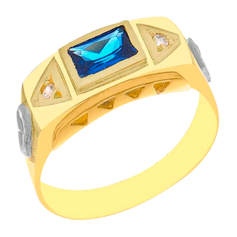 Anel de formatura em ouro 18k - Apolo