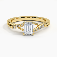 Anel de Noivado com Diferentes Lapidações de Diamante Lab (0.70ct) Excelsior