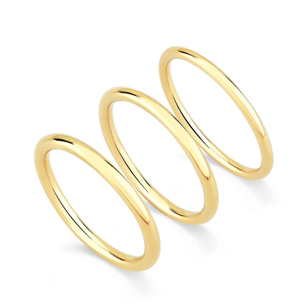 Aliança Fio Cilíndrico em Ouro 1,5 a 2mm