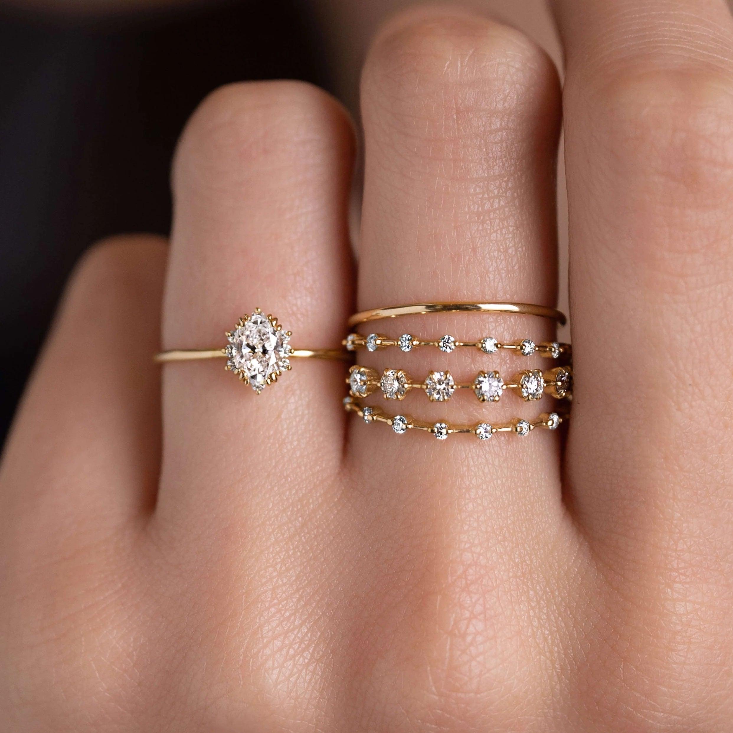 Meia Aliança 10pts Dore - Volpi Joias