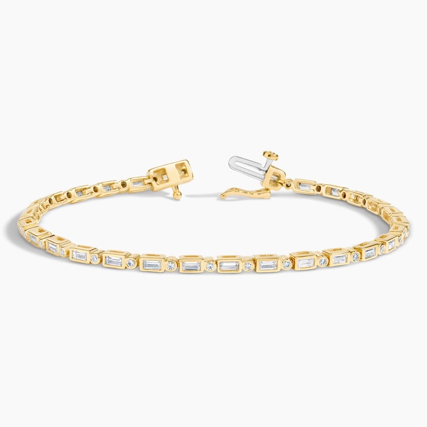 Pulseira Tyler com Lapidação Baguete