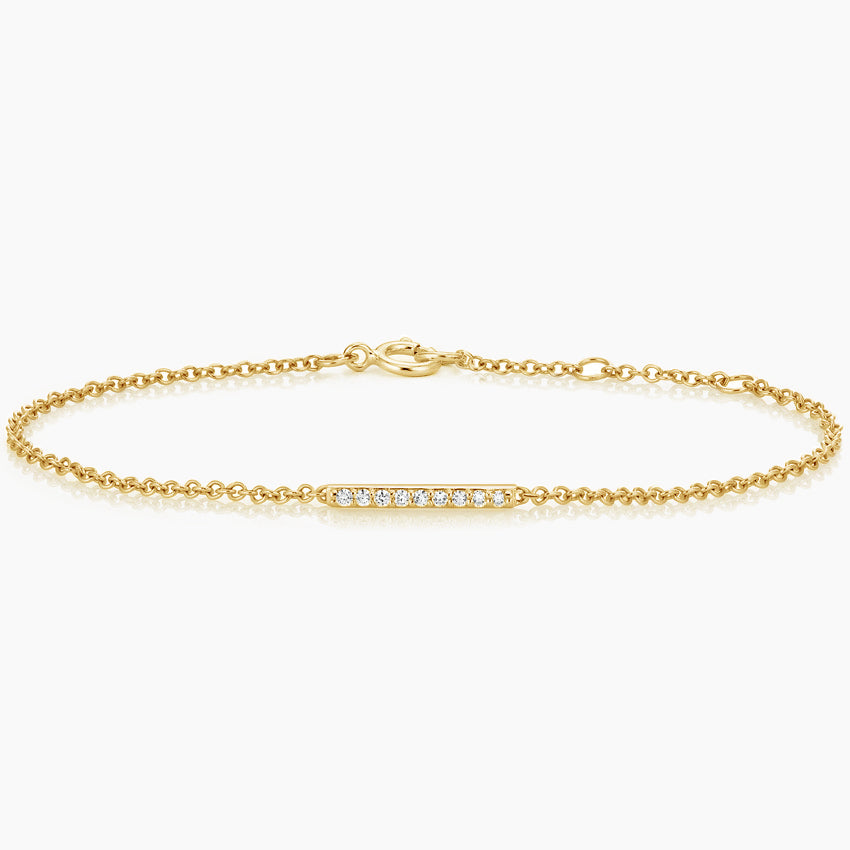 Pulseira de Ouro com Diamantes Miles