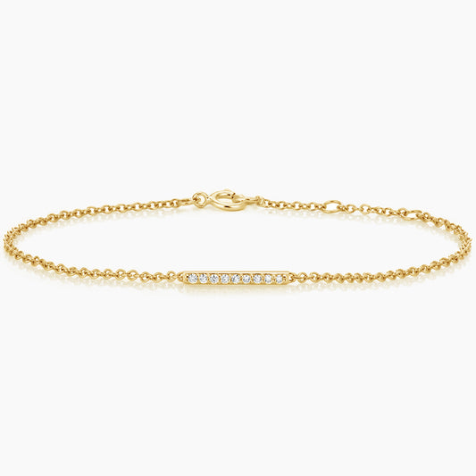 Pulseira de Ouro com Diamantes Miles