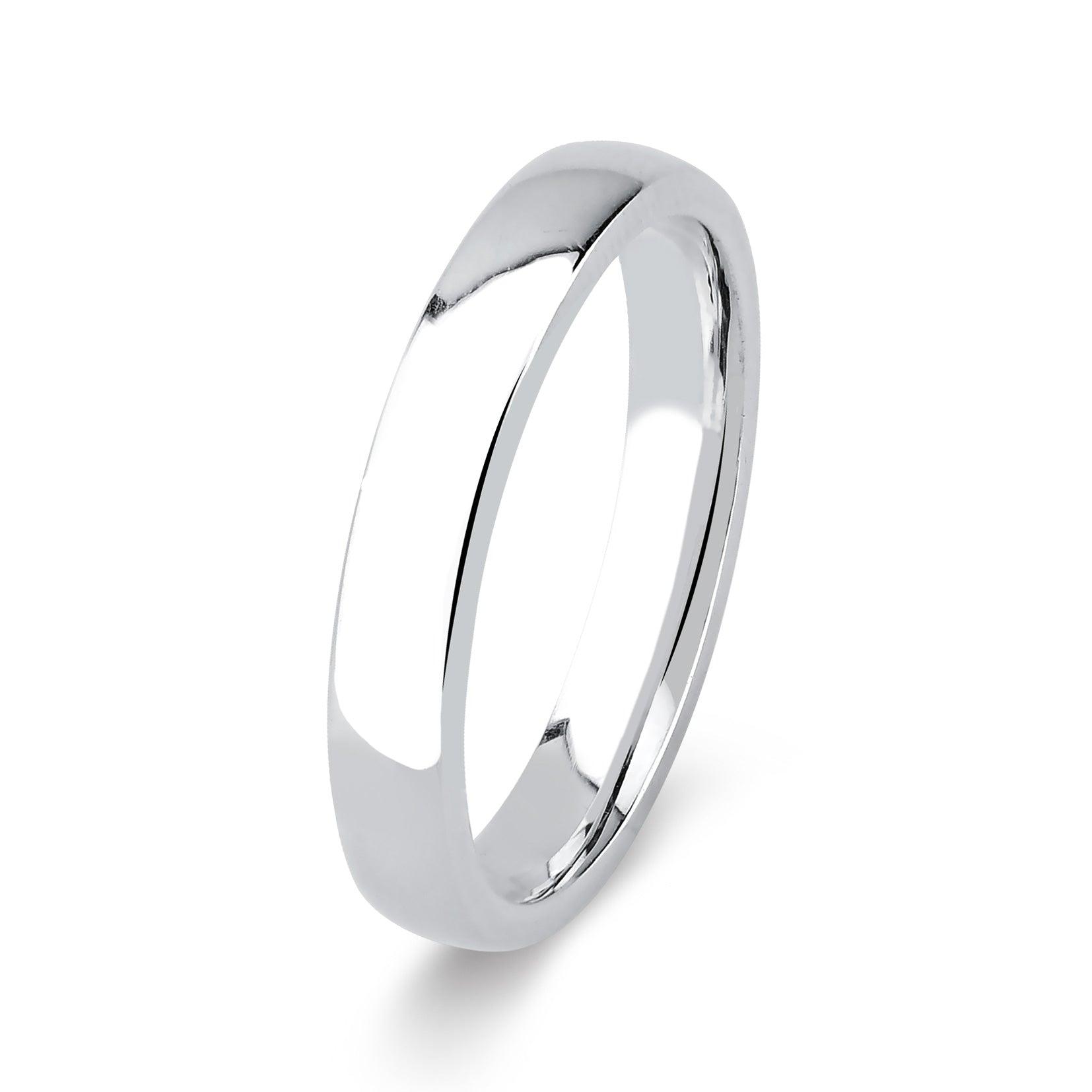 Aliança Trançada com Aliança Lisa em Prata - Volpi Joias