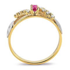Anel de formatura em ouro 18k - Clarice - Volpi Joias