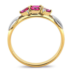 Anel de formatura em ouro 18k - Iris - Volpi Joias