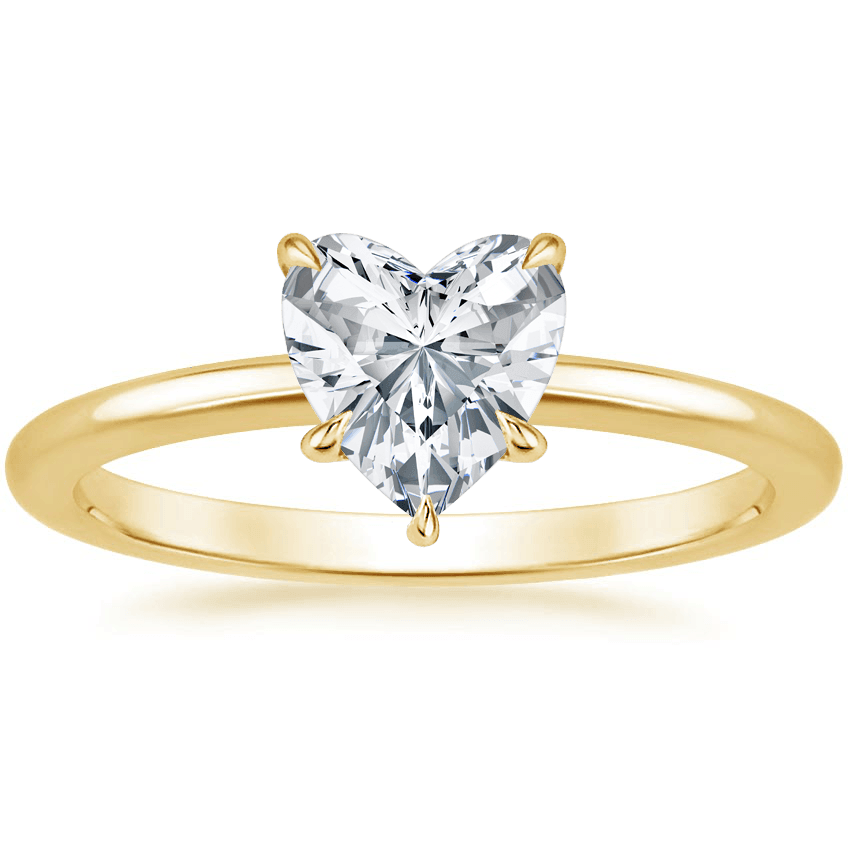 Anel de Noivado com Coração Passion - Volpi Joias