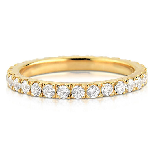 Aparador em Ouro Amarelo com Diamantes Charm - Volpi Joias