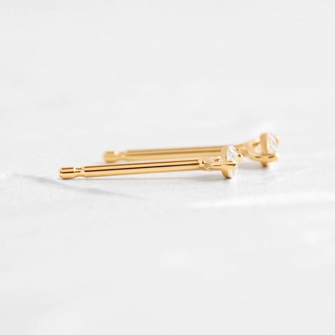 Brinco em Ouro Marquise 5*2,5mm - Volpi Joias