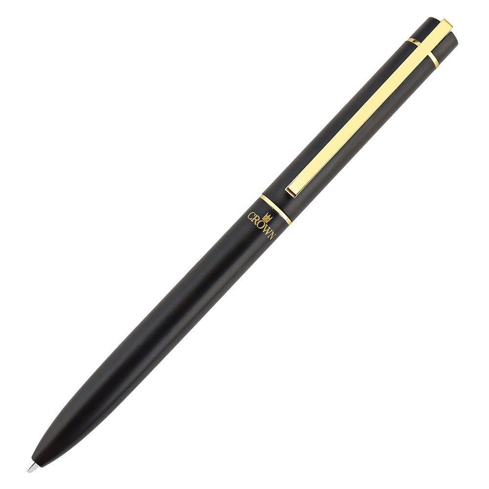 Caneta Crown preta soft pen - Volpi Joias