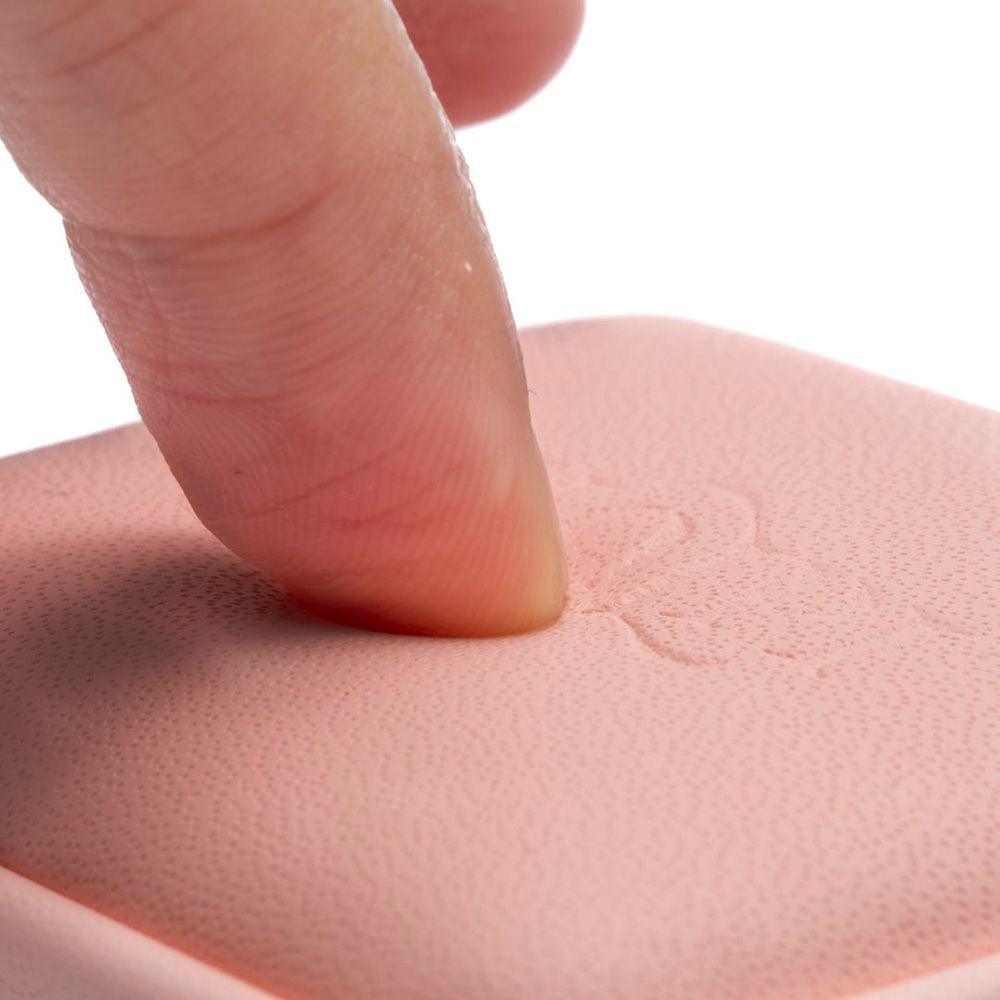 Estojo Rosa Aliança / Anel corino - Volpi Joias