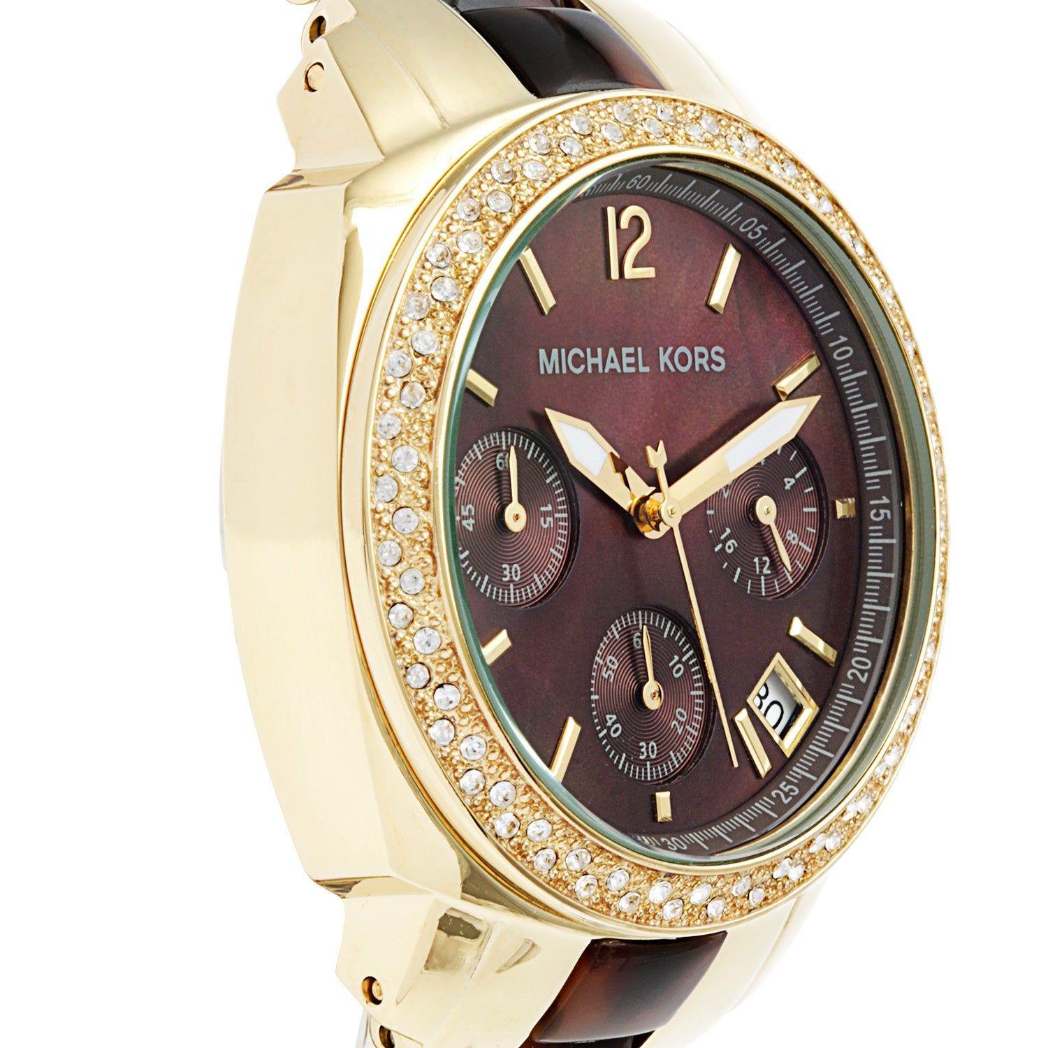 Relógio michael kors casco de tartaruga mk5306 - Volpi Joias